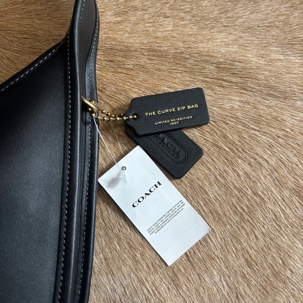 Coach Originals Curve Zip, redesigned vintage Ergo mini zip 9020 - Picture 3 of 14